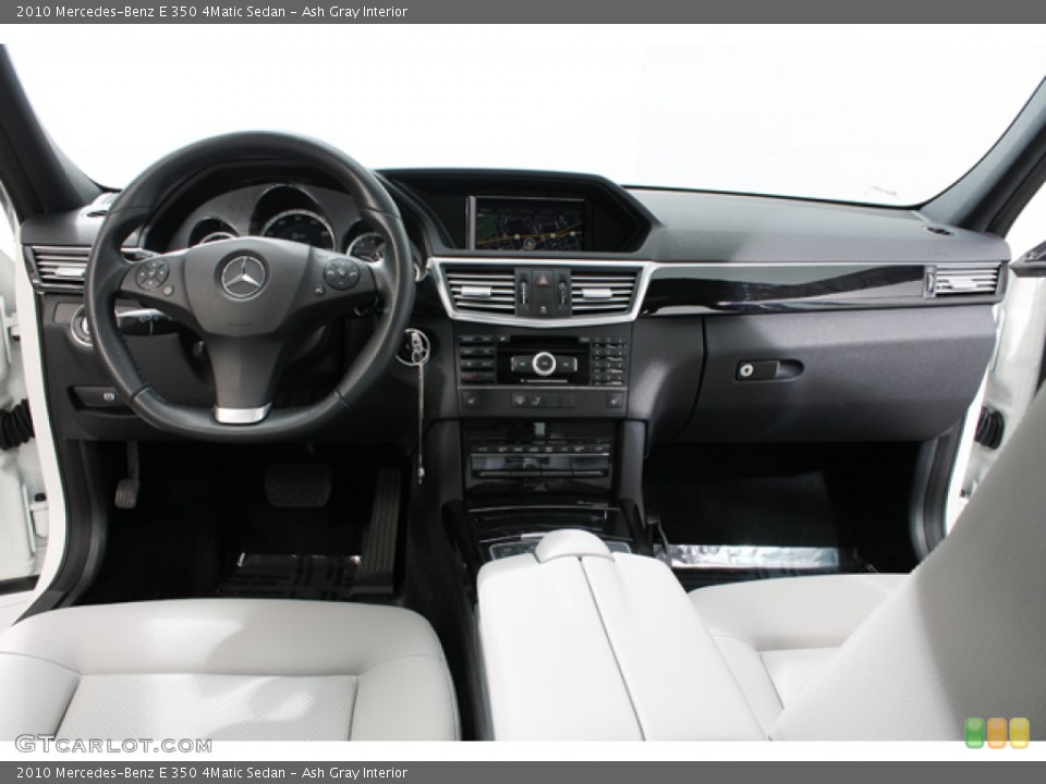 Ash Gray Interior Dashboard for the 2010 Mercedes-Benz E 350 4Matic Sedan #76143207