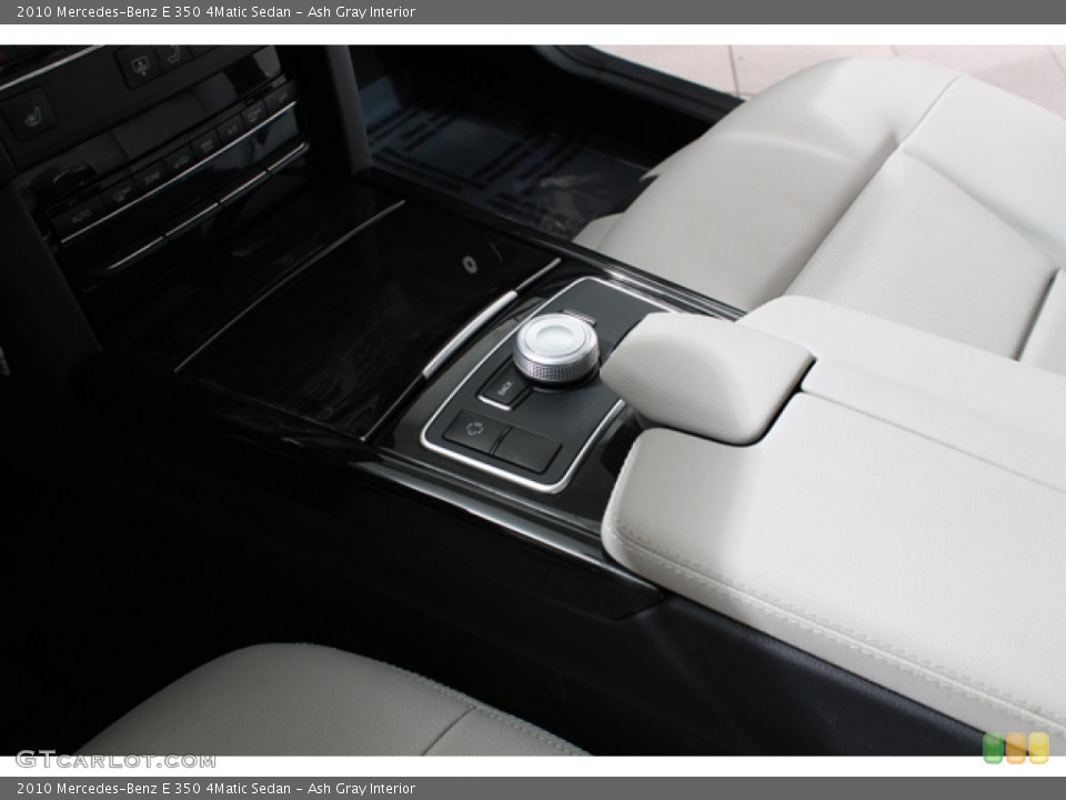 Ash Gray Interior Controls for the 2010 Mercedes-Benz E 350 4Matic Sedan #76143354