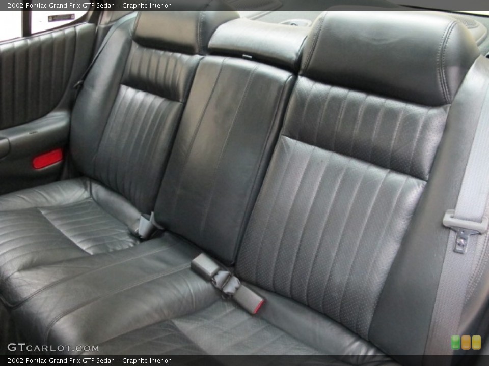 Graphite Interior Rear Seat for the 2002 Pontiac Grand Prix GTP Sedan #76144340