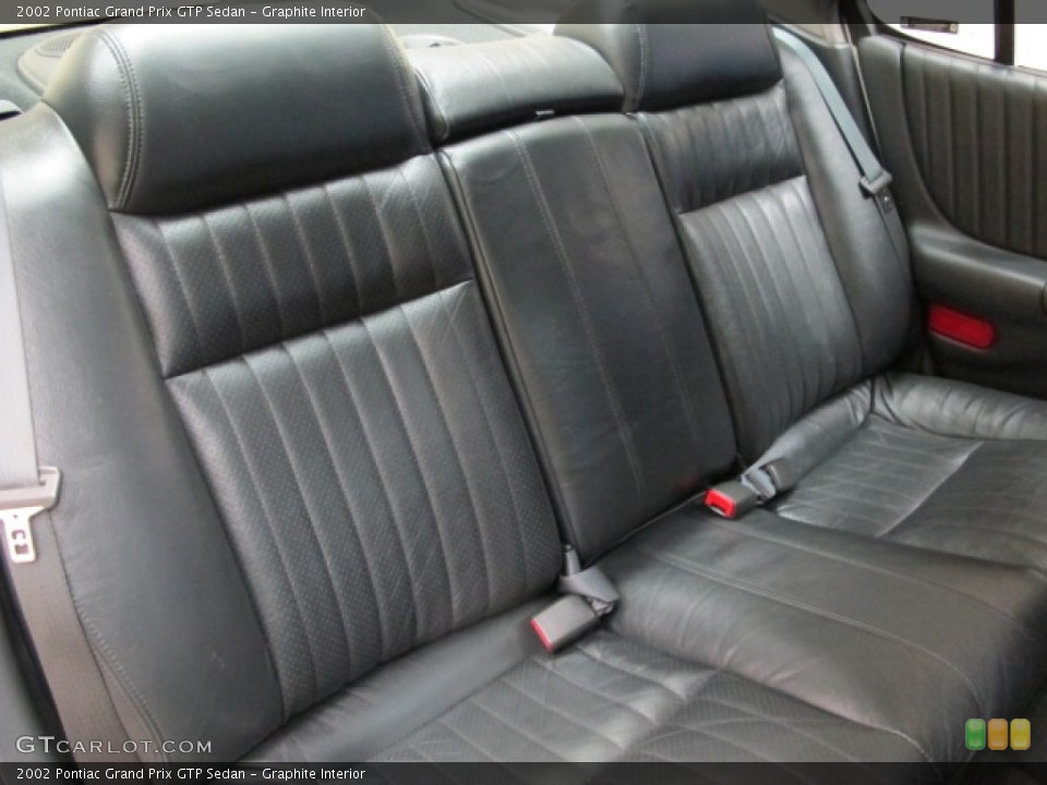 Graphite Interior Rear Seat for the 2002 Pontiac Grand Prix GTP Sedan #76144383