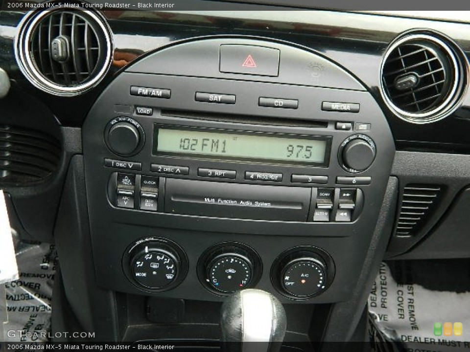 Black Interior Controls for the 2006 Mazda MX-5 Miata Touring Roadster #76147836