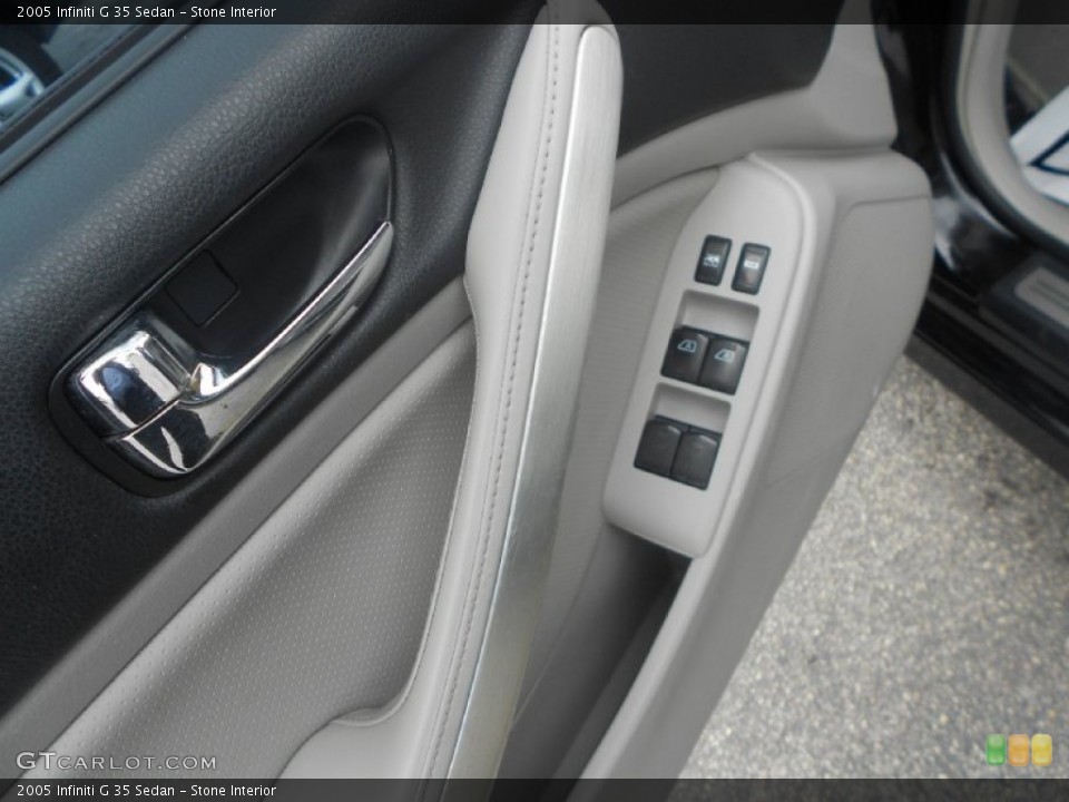 Stone Interior Controls for the 2005 Infiniti G 35 Sedan #76149570