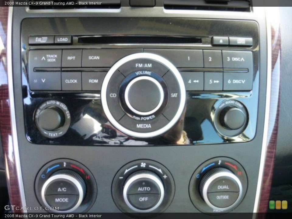 Black Interior Controls for the 2008 Mazda CX-9 Grand Touring AWD #76151358