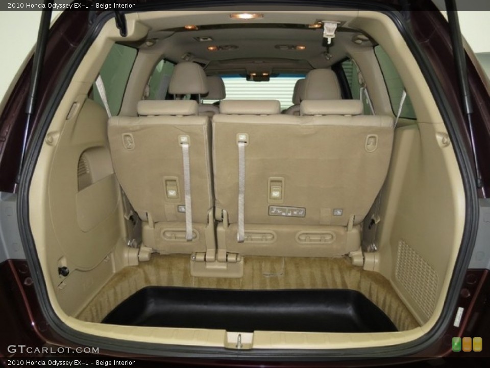 Beige Interior Trunk for the 2010 Honda Odyssey EX-L #76153665