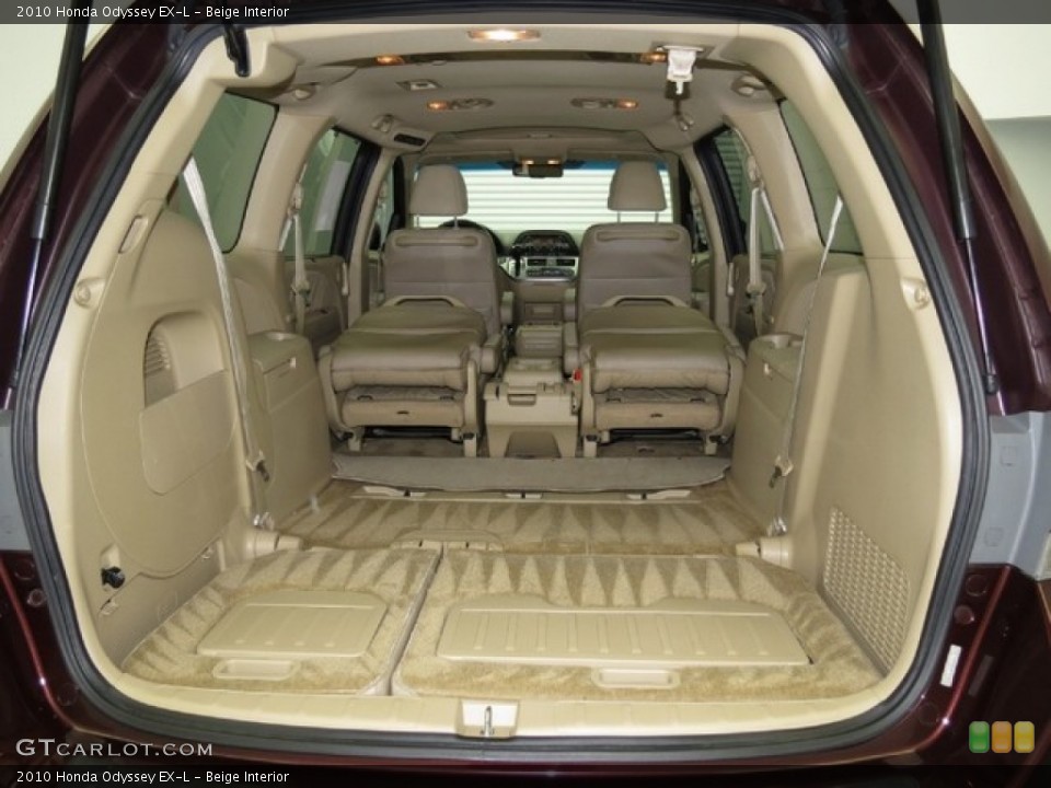 Beige Interior Trunk for the 2010 Honda Odyssey EX-L #76153680