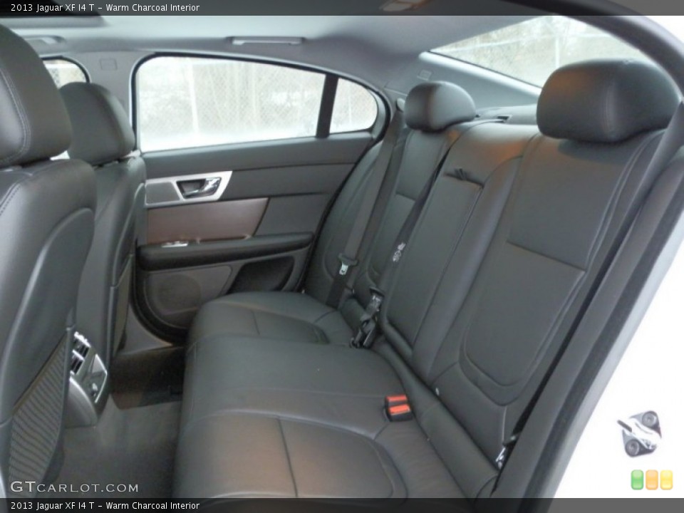 Warm Charcoal Interior Rear Seat for the 2013 Jaguar XF I4 T #76154727