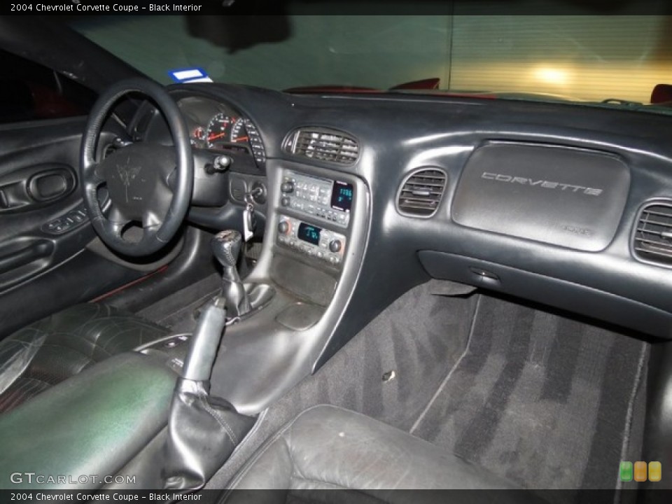 Black Interior Dashboard for the 2004 Chevrolet Corvette Coupe #76155948