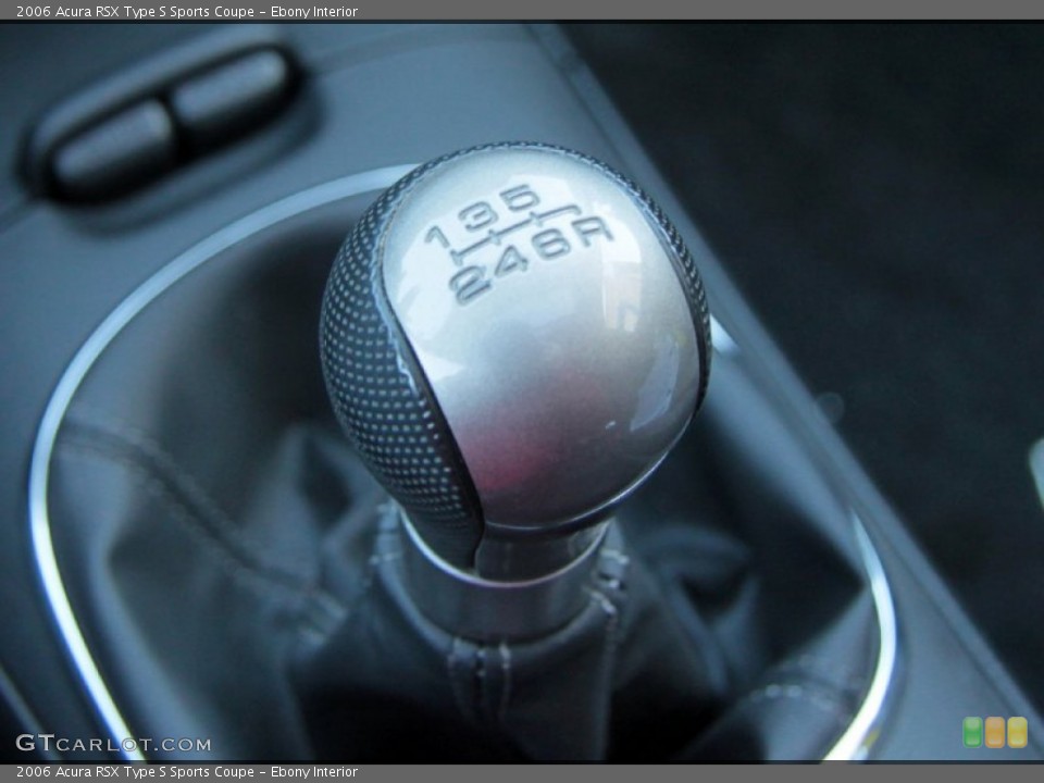 Ebony Interior Transmission for the 2006 Acura RSX Type S Sports Coupe #76156209