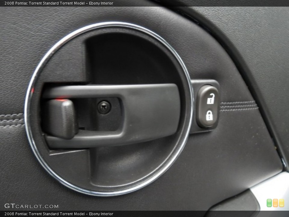 Ebony Interior Controls for the 2008 Pontiac Torrent  #76171631