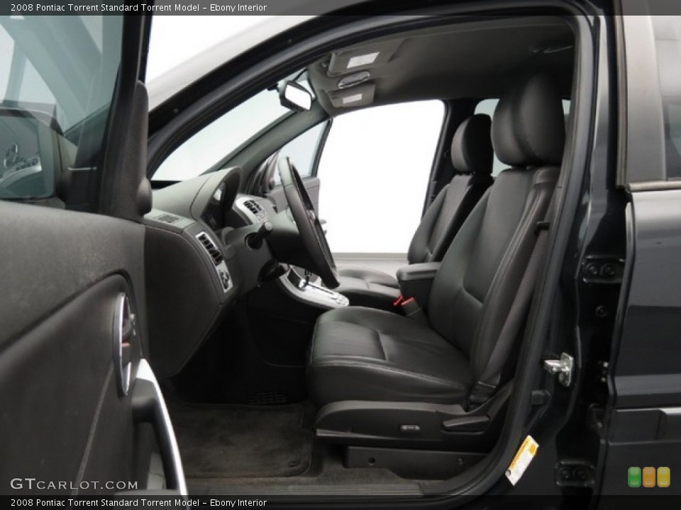 Ebony Interior Photo for the 2008 Pontiac Torrent  #76171646
