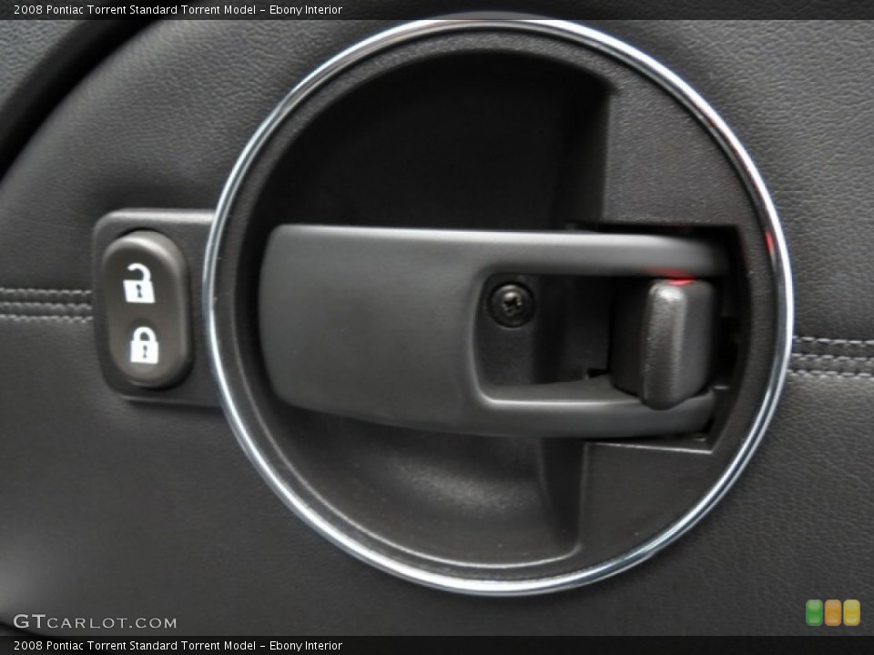 Ebony Interior Controls for the 2008 Pontiac Torrent  #76171658