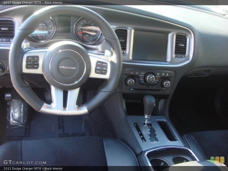 Black Interior Dashboard for the 2013 Dodge Charger SRT8 #76173776