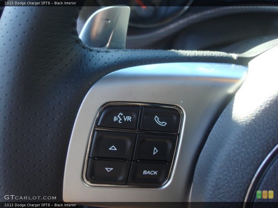 Black Interior Controls for the 2013 Dodge Charger SRT8 #76173957