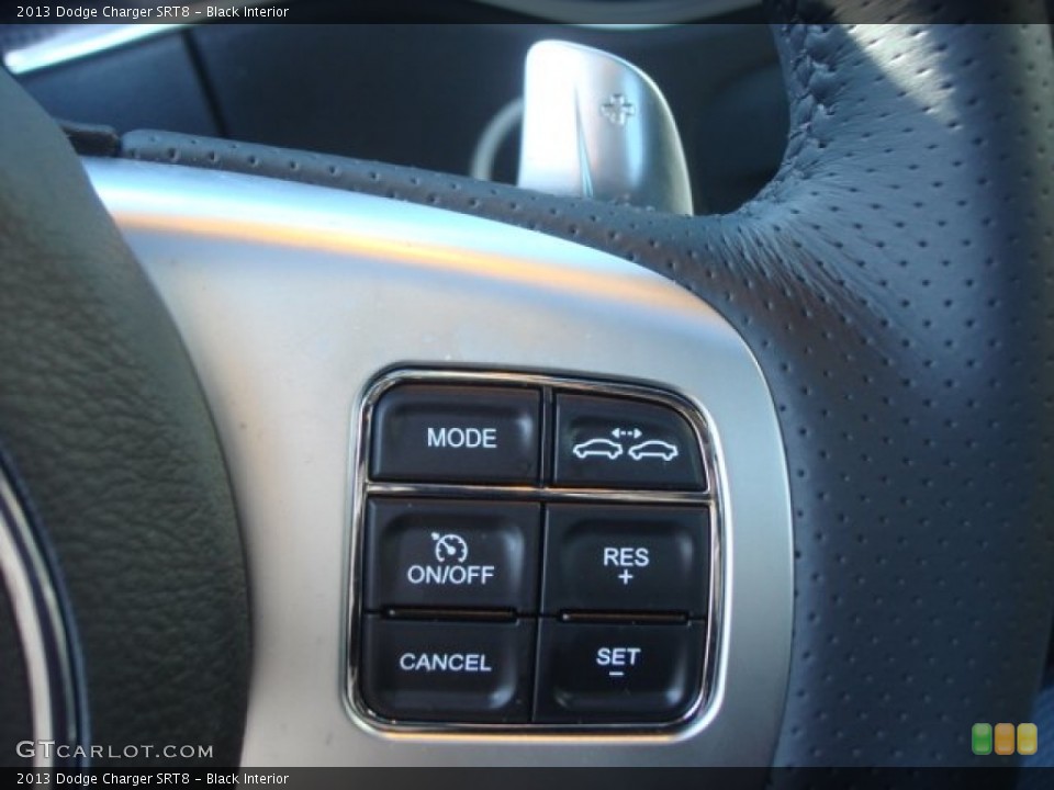 Black Interior Controls for the 2013 Dodge Charger SRT8 #76173968