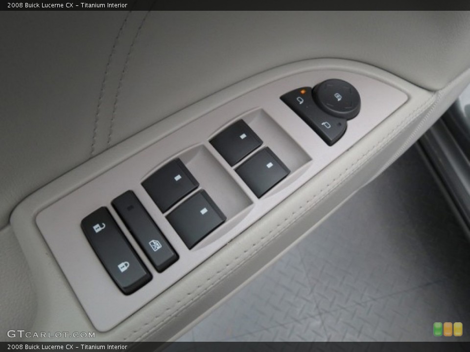 Titanium Interior Controls for the 2008 Buick Lucerne CX #76174418