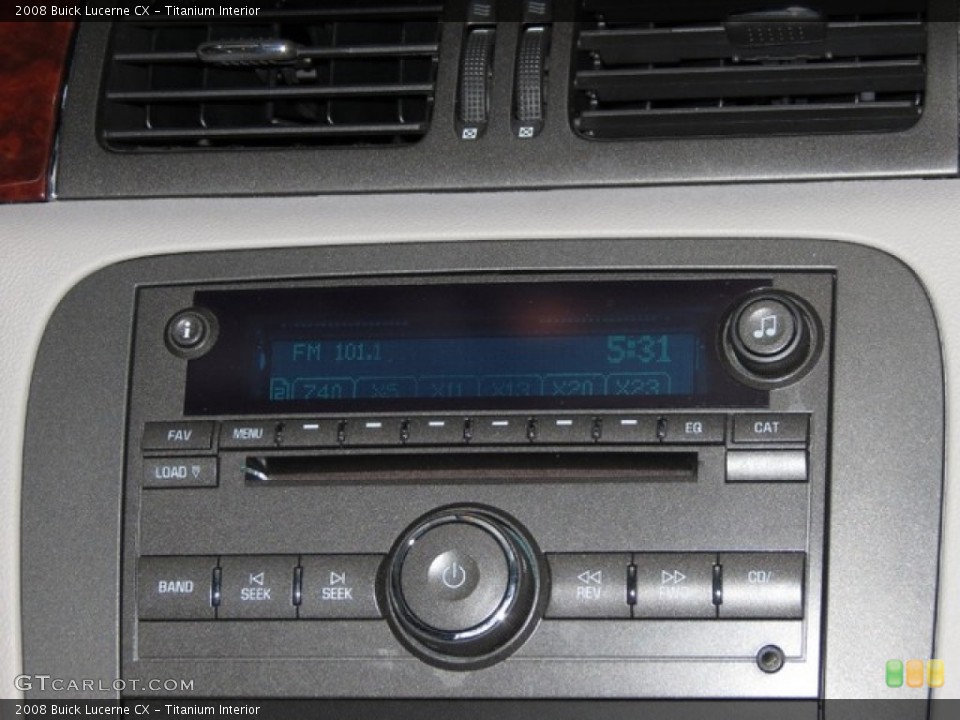 Titanium Interior Audio System for the 2008 Buick Lucerne CX #76174573