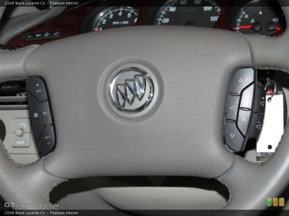 Titanium Interior Controls for the 2008 Buick Lucerne CX #76174598