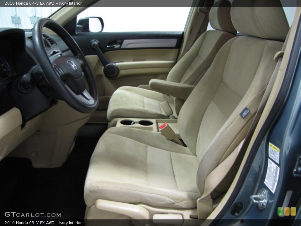 Ivory Interior Front Seat for the 2010 Honda CR-V EX AWD #76176161