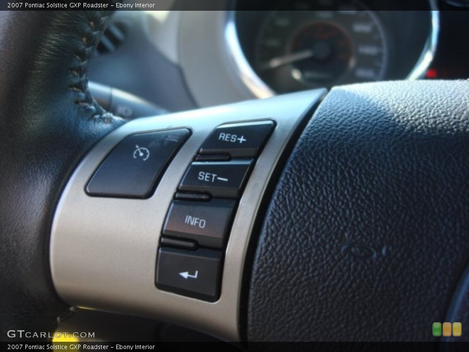 Ebony Interior Controls for the 2007 Pontiac Solstice GXP Roadster #76176467