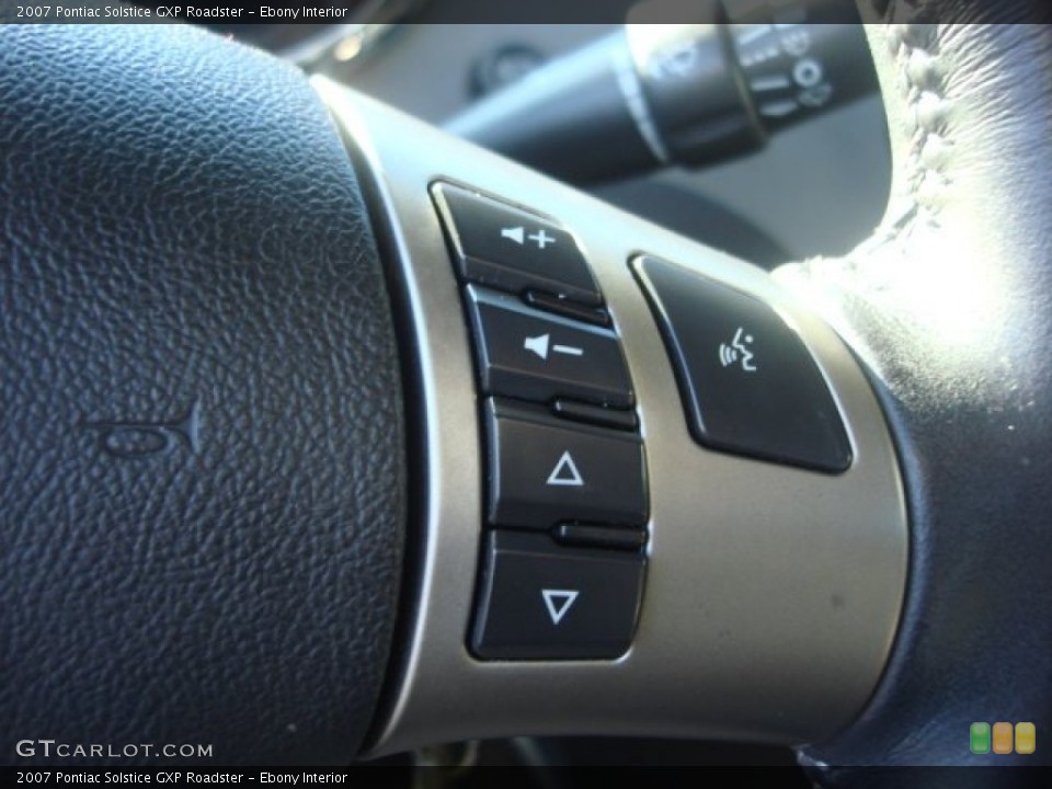 Ebony Interior Controls for the 2007 Pontiac Solstice GXP Roadster #76176482