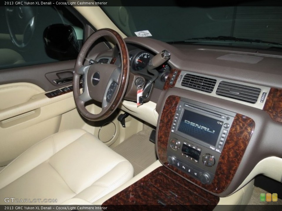 Cocoa/Light Cashmere Interior Dashboard for the 2013 GMC Yukon XL Denali #76179092