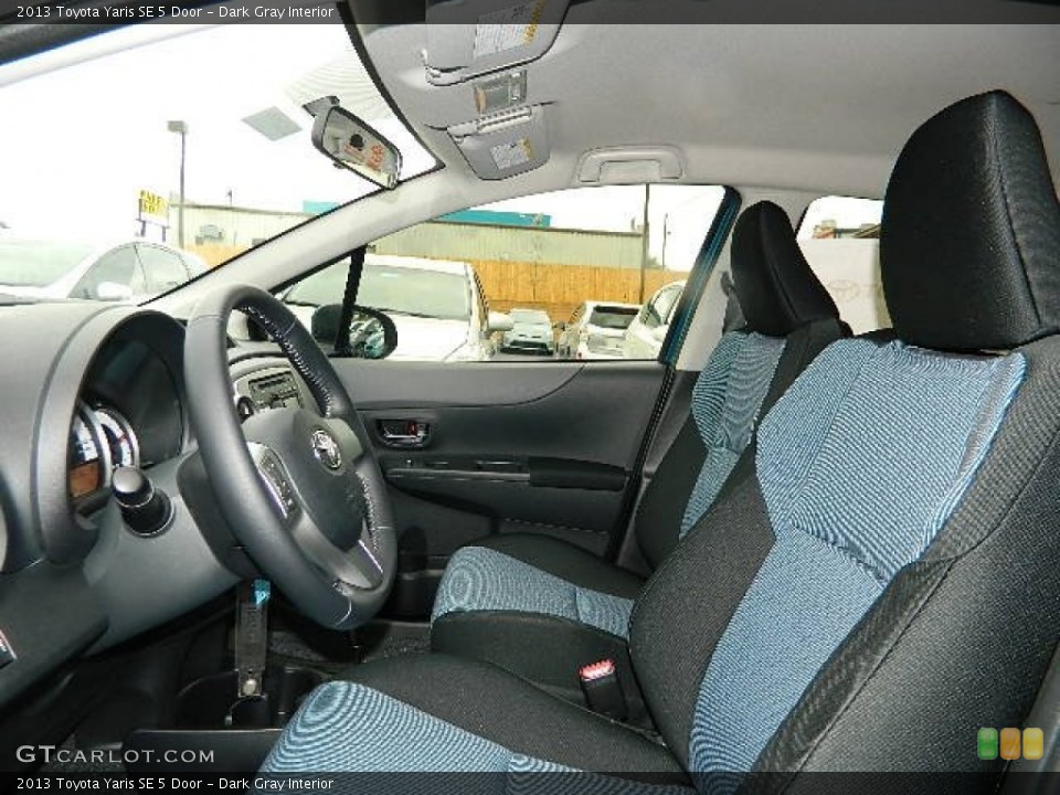 Dark Gray Interior Photo for the 2013 Toyota Yaris SE 5 Door #76179440