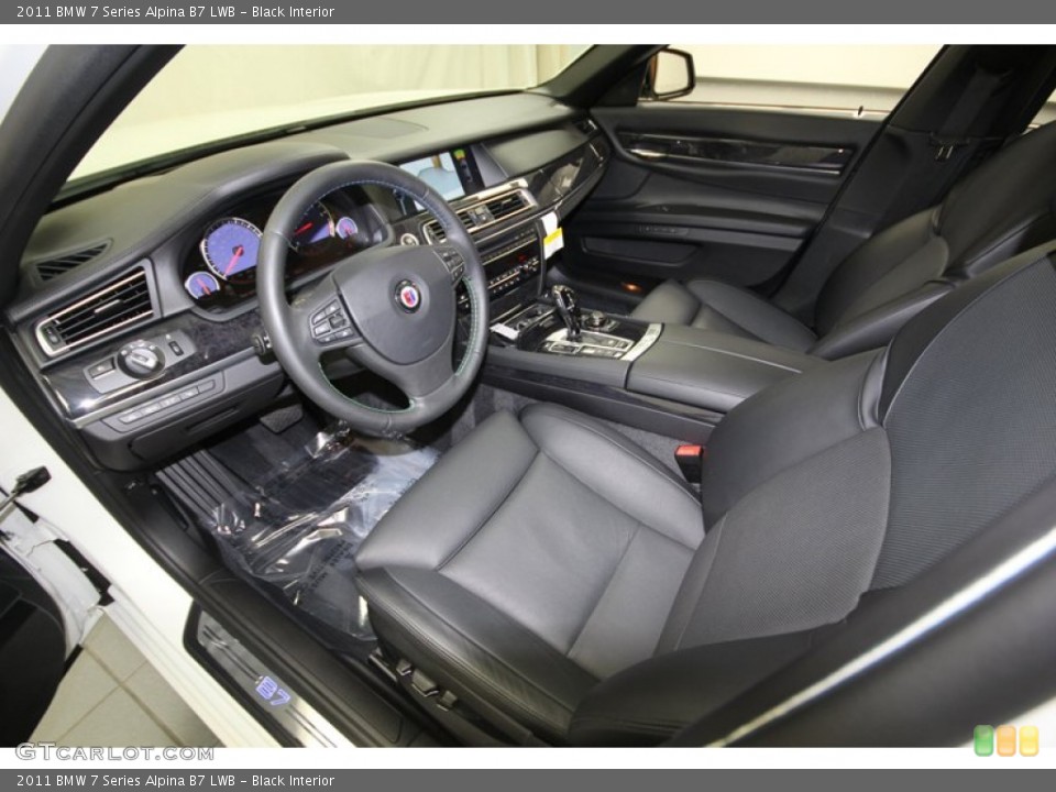 Black Interior Prime Interior for the 2011 BMW 7 Series Alpina B7 LWB #76188745