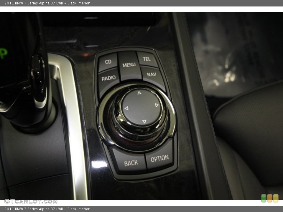 Black Interior Controls for the 2011 BMW 7 Series Alpina B7 LWB #76188928