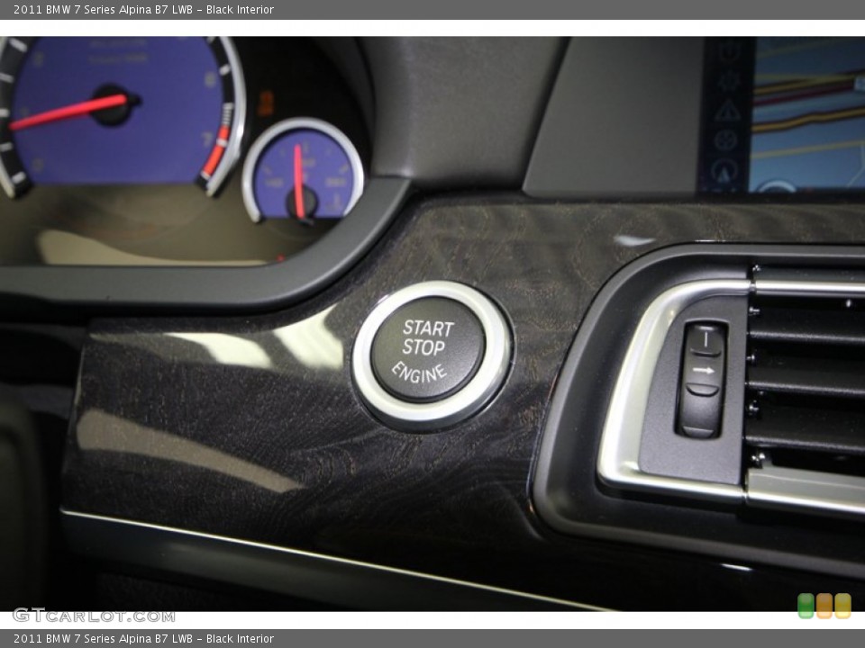 Black Interior Controls for the 2011 BMW 7 Series Alpina B7 LWB #76188956