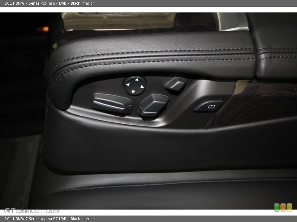 Black Interior Controls for the 2011 BMW 7 Series Alpina B7 LWB #76189094