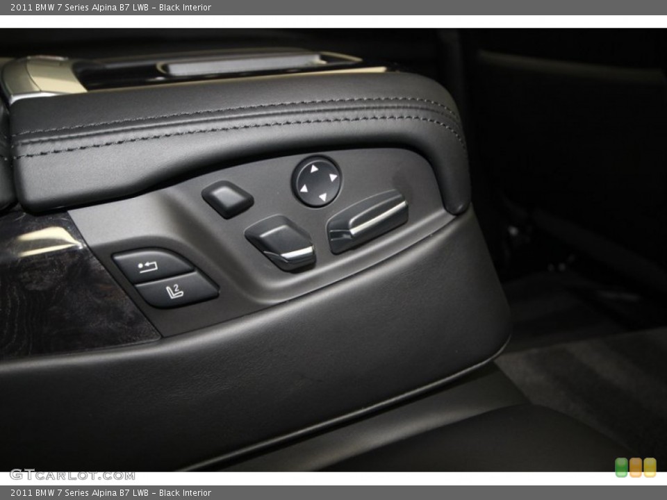 Black Interior Controls for the 2011 BMW 7 Series Alpina B7 LWB #76189334