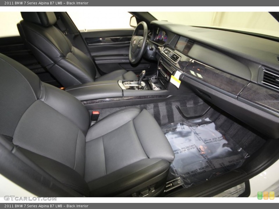 Black Interior Photo for the 2011 BMW 7 Series Alpina B7 LWB #76189370