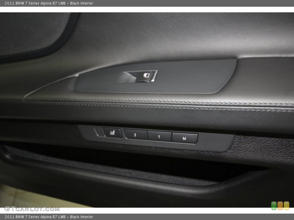 Black Interior Controls for the 2011 BMW 7 Series Alpina B7 LWB #76189423
