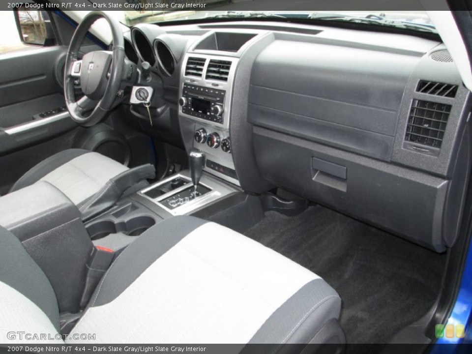 Dark Slate Gray/Light Slate Gray Interior Dashboard for the 2007 Dodge Nitro R/T 4x4 #76190241