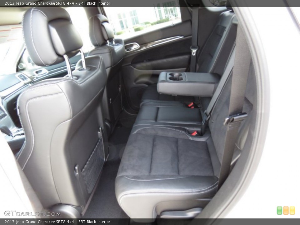 SRT Black Interior Rear Seat for the 2013 Jeep Grand Cherokee SRT8 4x4 #76191517