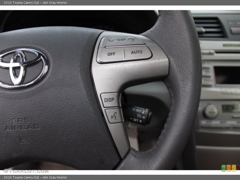 Ash Gray Interior Controls for the 2010 Toyota Camry XLE #76192058