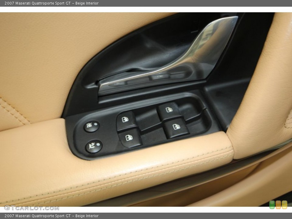 Beige Interior Controls for the 2007 Maserati Quattroporte Sport GT #76192402