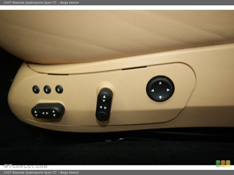 Beige Interior Controls for the 2007 Maserati Quattroporte Sport GT #76192416