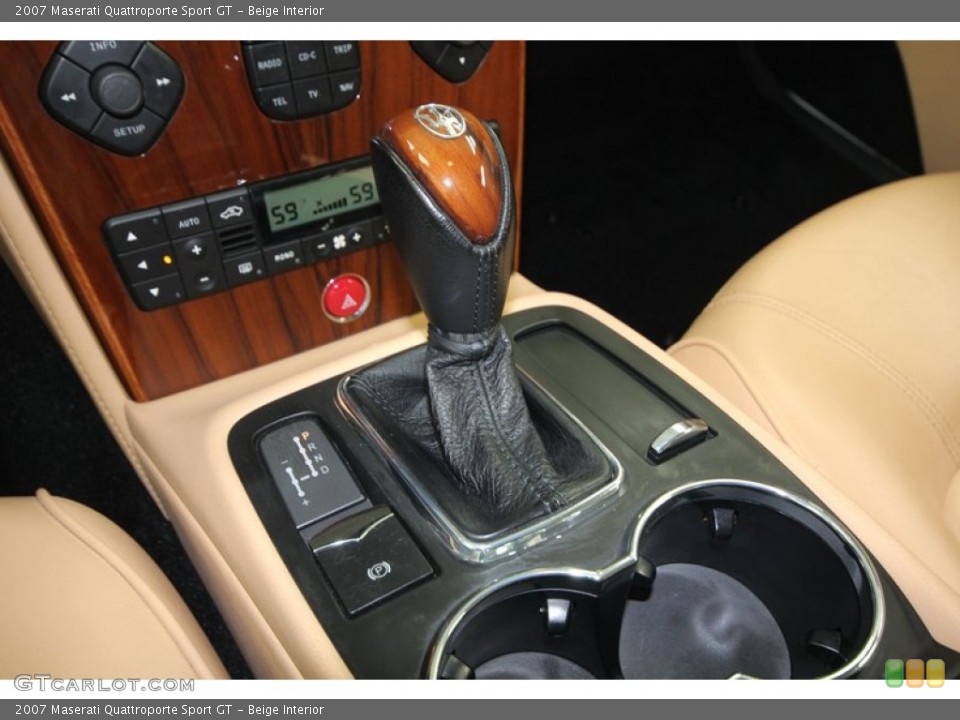 Beige Interior Transmission for the 2007 Maserati Quattroporte Sport GT #76192544