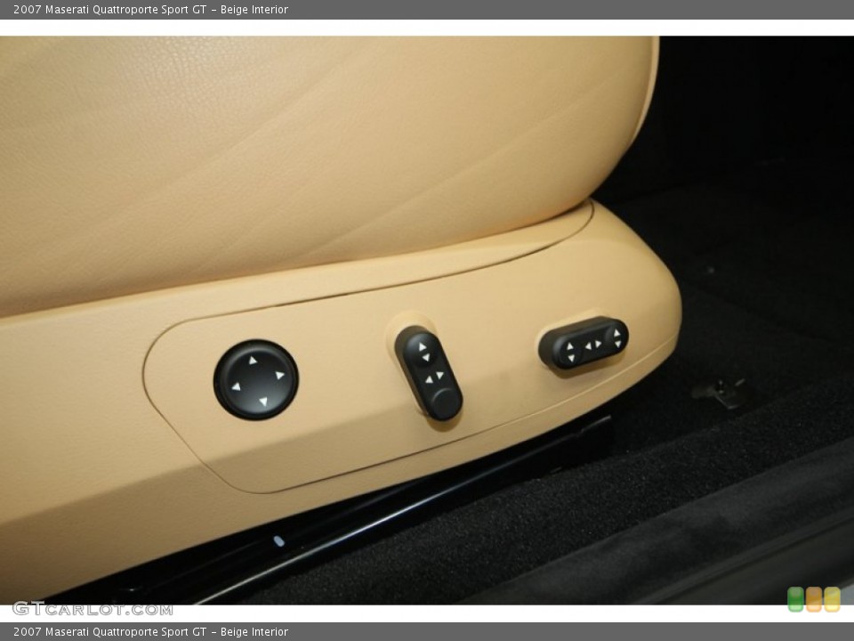 Beige Interior Controls for the 2007 Maserati Quattroporte Sport GT #76192820