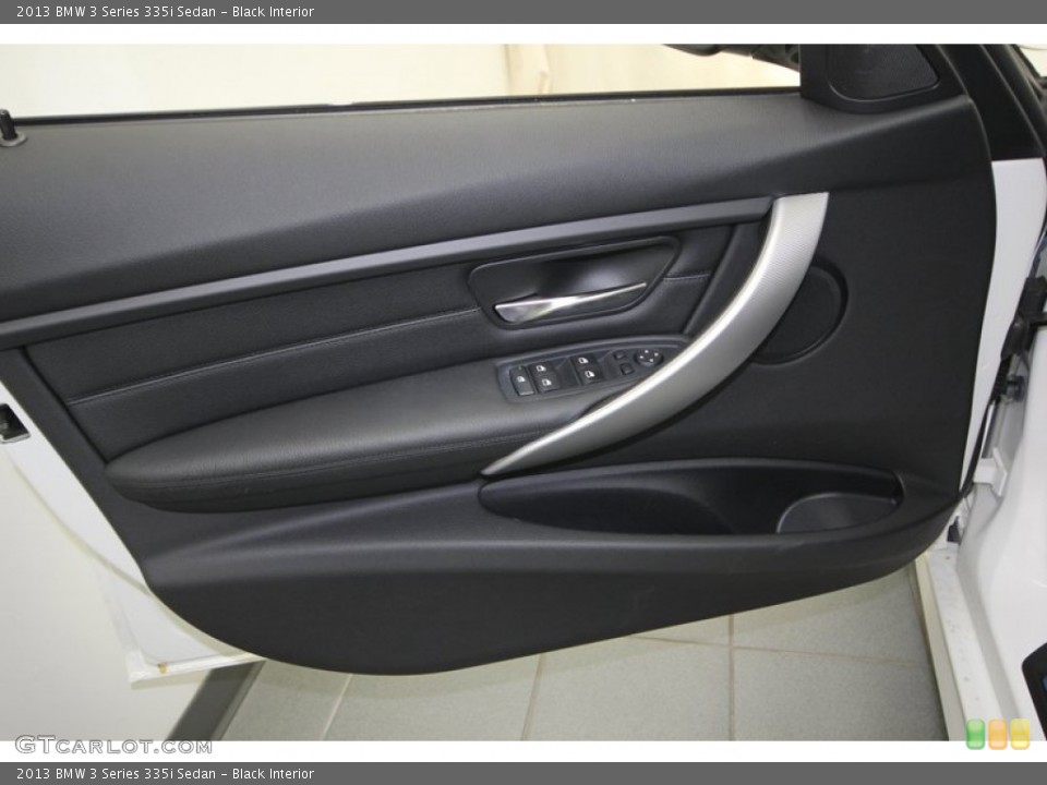 Black Interior Door Panel for the 2013 BMW 3 Series 335i Sedan #76193135