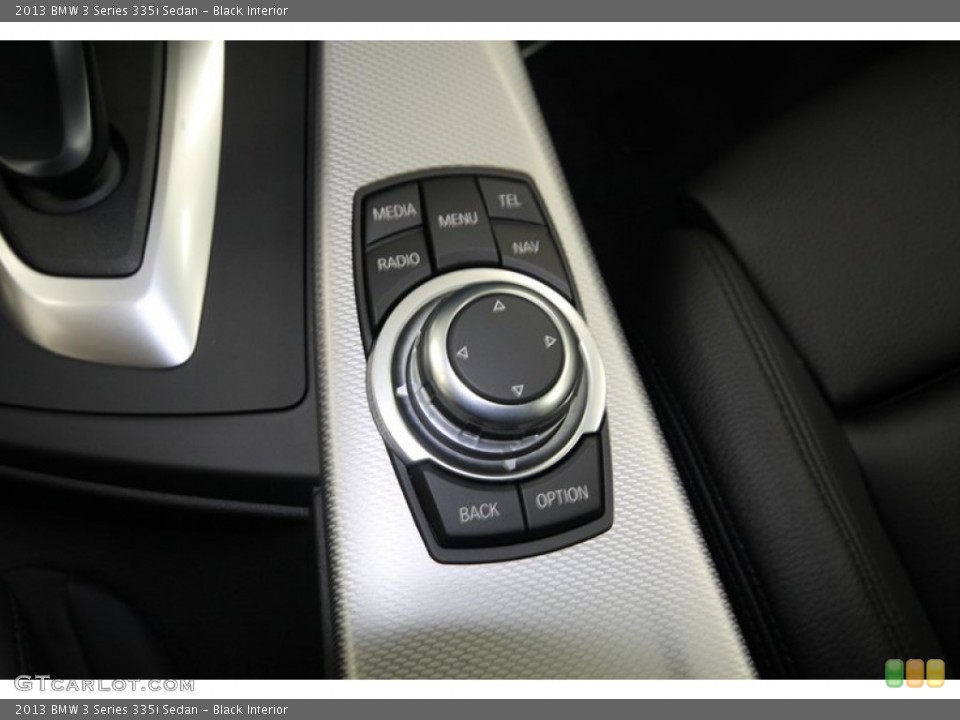 Black Interior Controls for the 2013 BMW 3 Series 335i Sedan #76193229