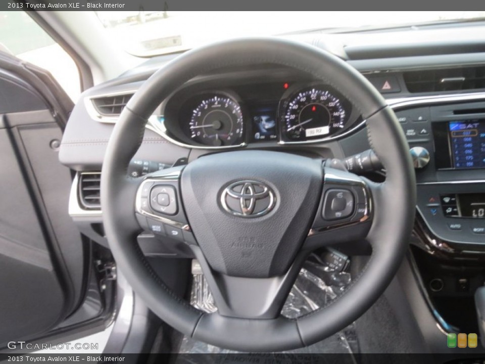 Black Interior Steering Wheel for the 2013 Toyota Avalon XLE #76193288