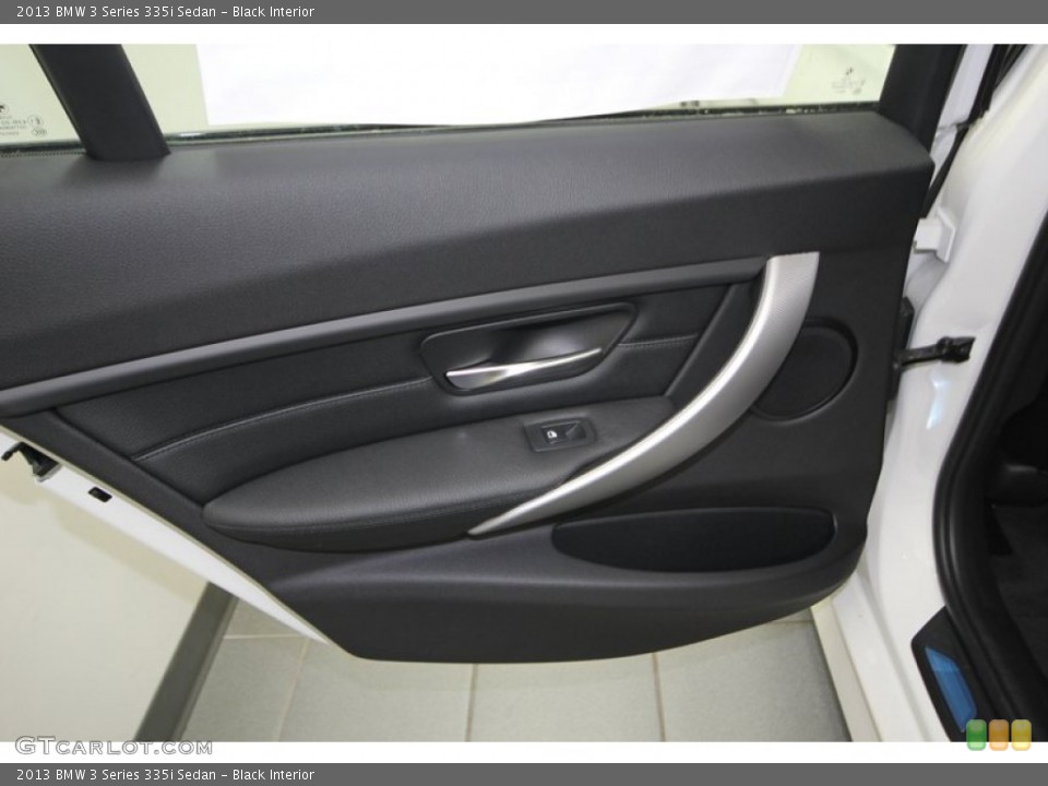 Black Interior Door Panel for the 2013 BMW 3 Series 335i Sedan #76193324