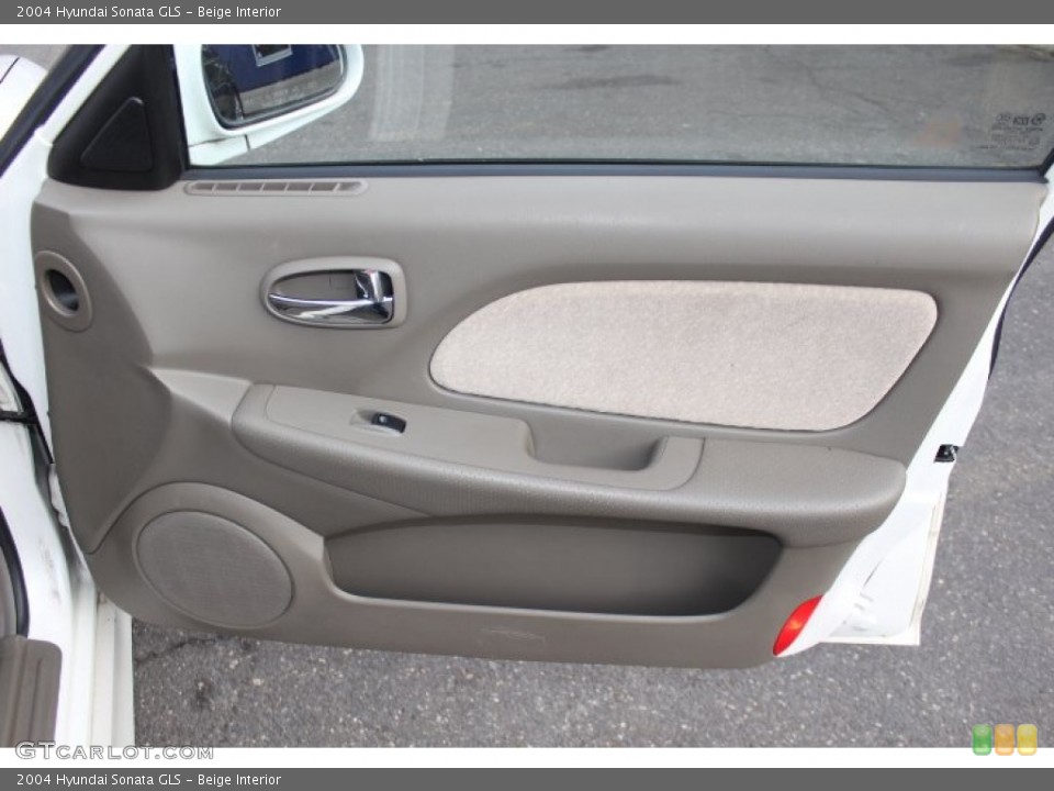 Beige Interior Door Panel for the 2004 Hyundai Sonata GLS #76194184