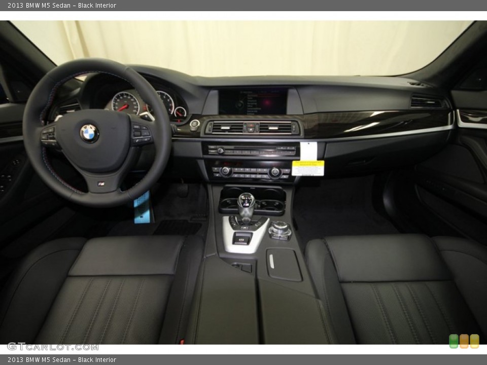Black Interior Dashboard for the 2013 BMW M5 Sedan #76195243
