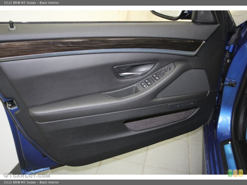 Black Interior Door Panel for the 2013 BMW M5 Sedan #76195374