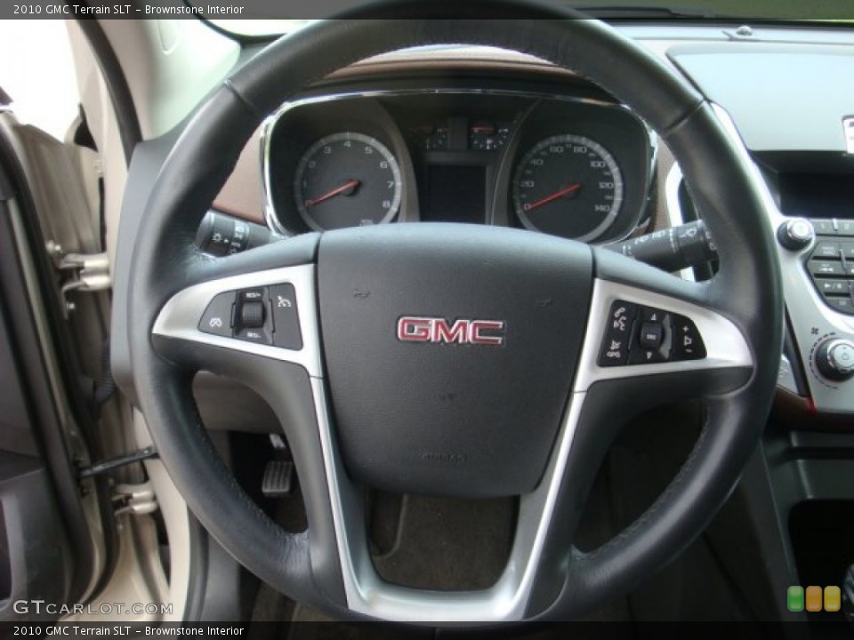 Brownstone Interior Steering Wheel for the 2010 GMC Terrain SLT #76196558