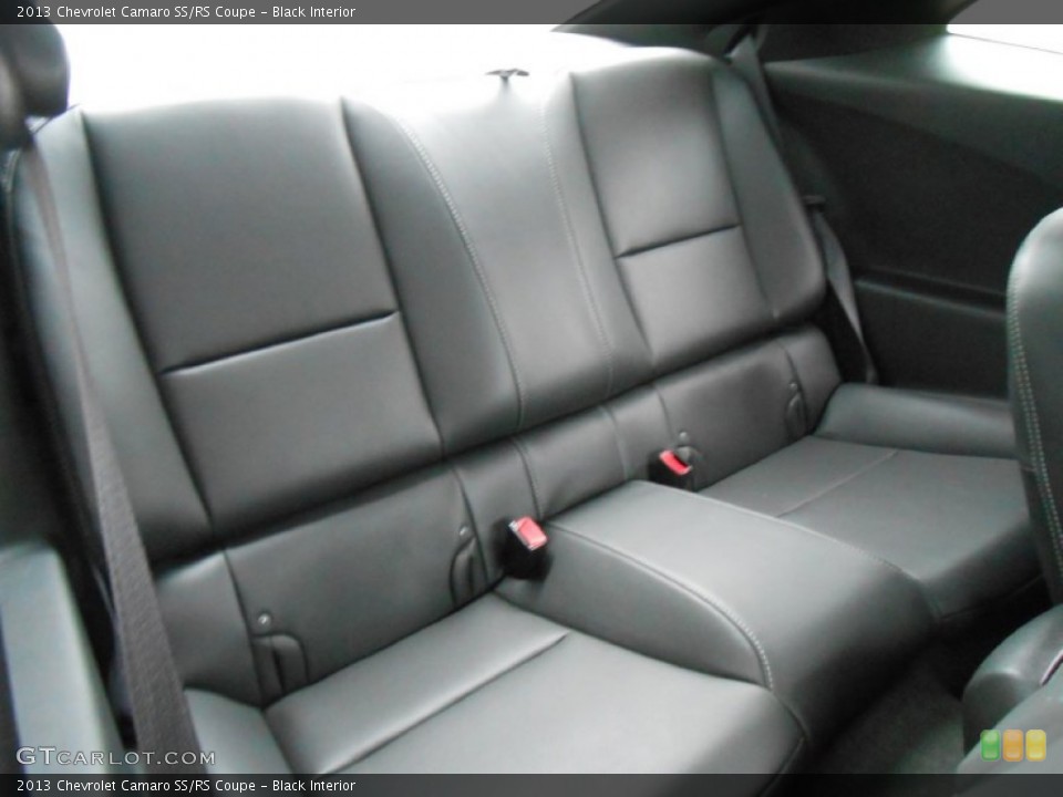 Black Interior Rear Seat for the 2013 Chevrolet Camaro SS/RS Coupe #76199915