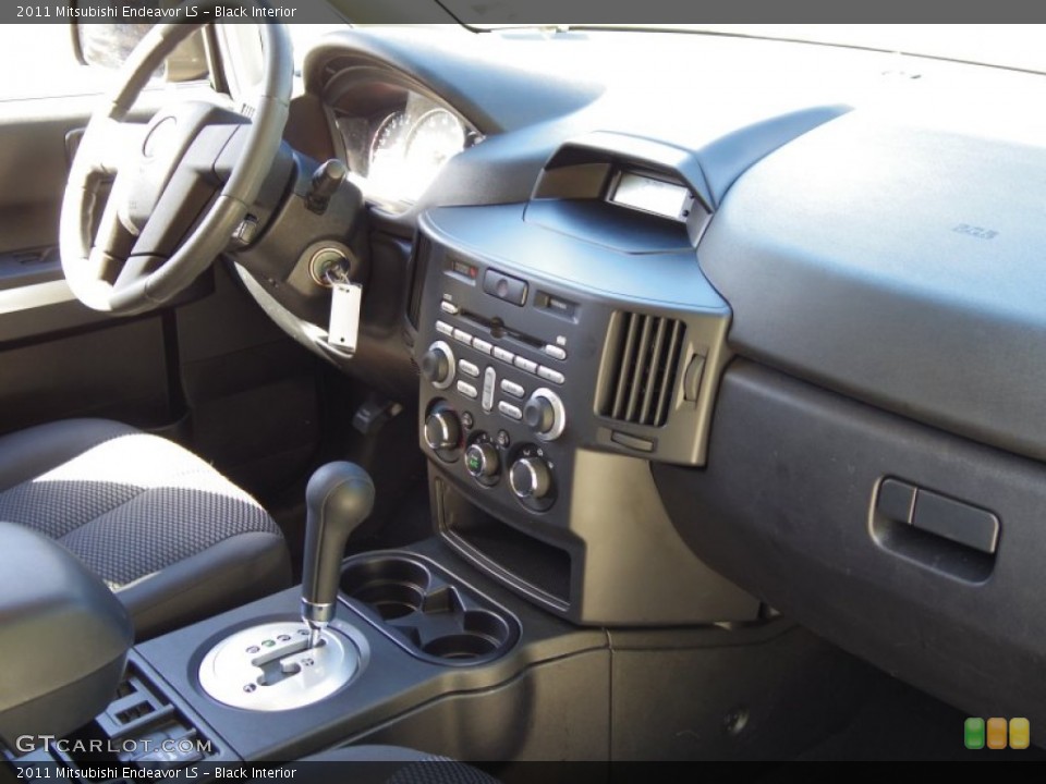 Black Interior Dashboard for the 2011 Mitsubishi Endeavor LS #76200554